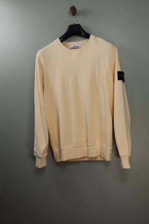 Stone Island Pastel Yellow Jumper