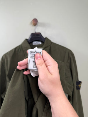 Stone Island Khaki Overshirt
