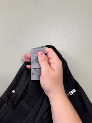 Stone Island Black LO Cargo Bottoms
