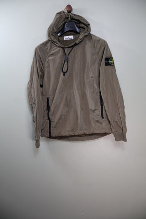 Stone Island Khaki Nylon Metal Smock
