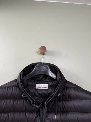 Stone Island Black Bio-Based Ripstop Nylon Gilet