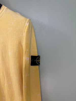 Stone Island Yellow Ovo Dye Jumper