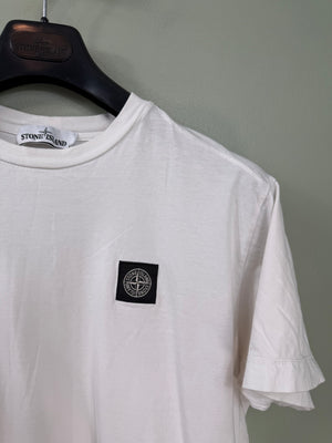 Stone Island White T-Shirt