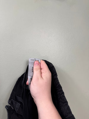 Stone Island Black RE-T Cargo Bottoms