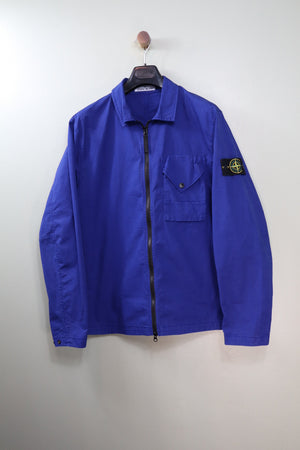 Stone Island Blue Overshirt