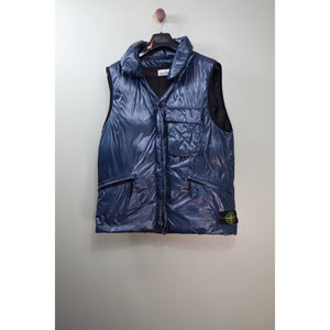 Stone Island Blue Pertex Quatum Down Gilet
