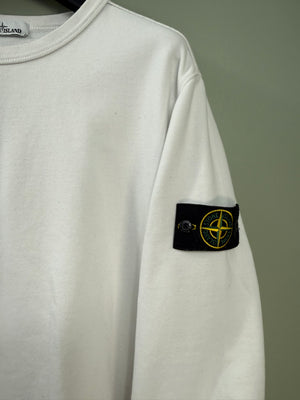 Stone Island White Jumper