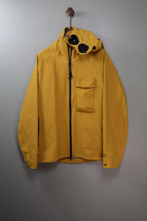 C.P. Company Yellow Gore-Tex Infinium Goggle Jacket