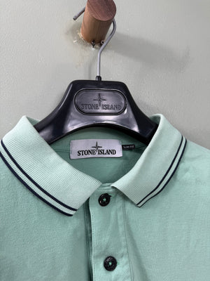 Stone Island Green SL Polo Shirt