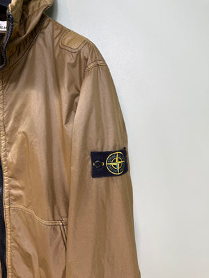 Stone Island Khaki Lamy Flock Jacket