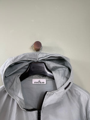 Stone Island Pastel Blue Supima Cotton Twill Jacket