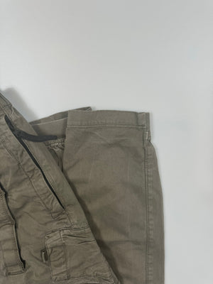 Stone Island Khaki RE-T Cargo Bottoms