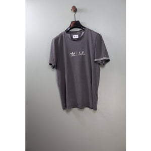 C.P. Company x Adidas Grey T-Shirt
