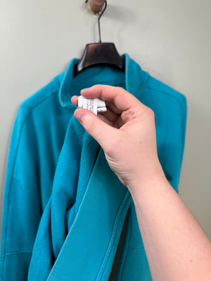 C.P. Company Aqua Blue 1/4 Zip Jumper