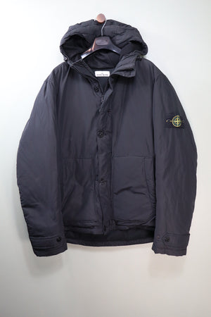 Stone Island Black Micro Reps Down Jacket