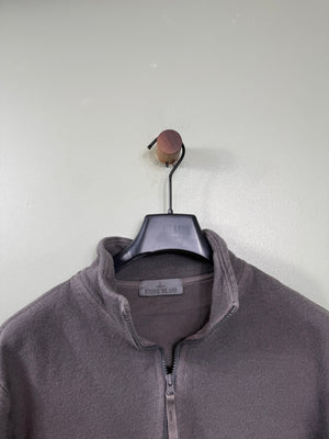 Stone Island Grey Ghost 1/4 Zip Jumper