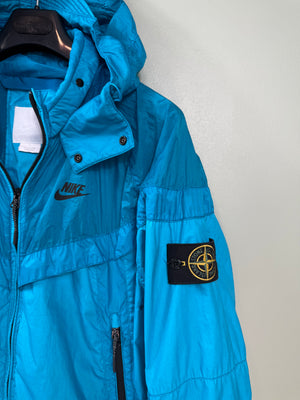 Stone Island x Nike Blue Hypetlight Membrana Jacket