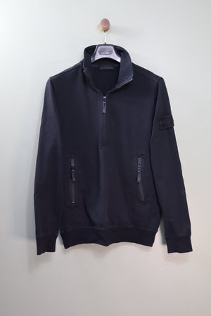 Stone Island Black Ghost 1/4 Zip Jumper