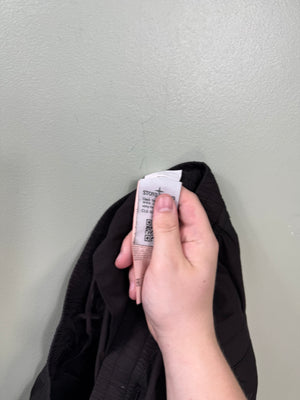 Stone Island Black RE-T Cargo Bottoms