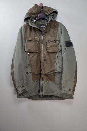 Stone Island Khaki Shadow Project David-TC Jacket