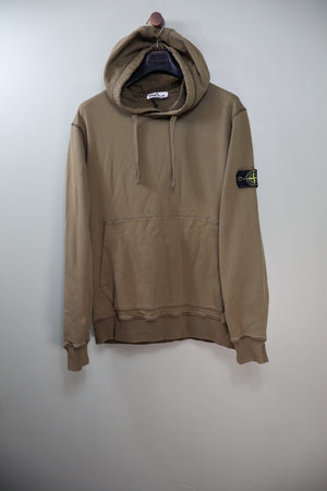 Stone Island Khaki Hoodie