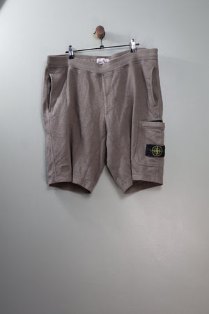 Stone Island Khaki Shorts