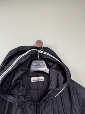 Stone Island Black Crinkle Reps Jacket