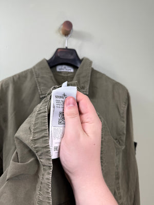 Stone Island Khaki Overshirt