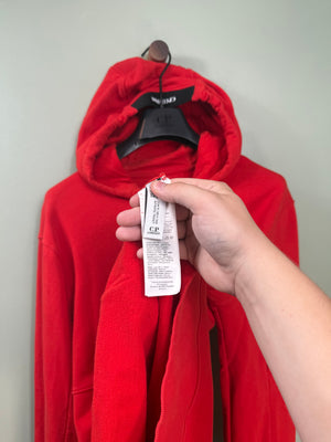 C.P. Company Red Hoodie