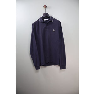 Stone Island Navy Slim Fit Polo