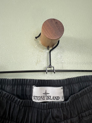 Stone Island Black RE-T Cargo Bottoms