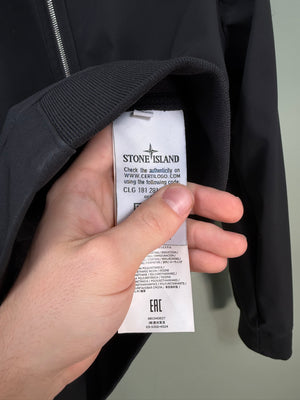 Stone Island Black Soft Shell Jacket