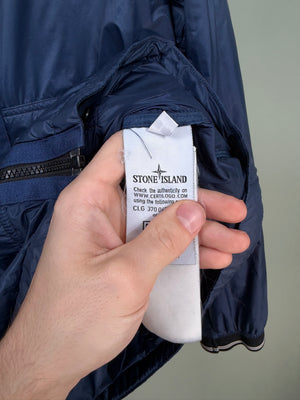 Stone Island Blue Micro Rip Stop Primaloft Jacket