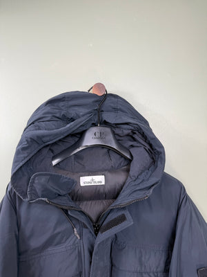Stone Island Navy Micro Reps Down Jacket
