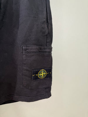 Stone Island Black Shorts