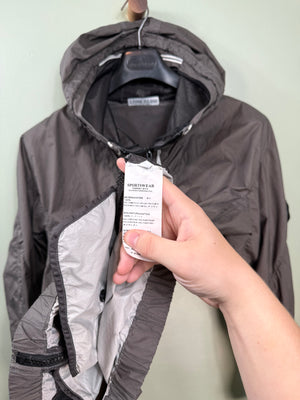 Stone Island Charcoal Grey Membrana Jacket