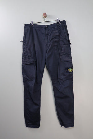 Stone Island Navy RE-T Cargo Bottoms