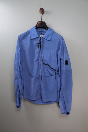 CP Company Blue Chrome Overshirt