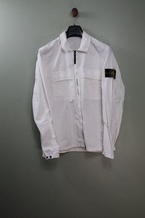 Stone Island White Overshirt
