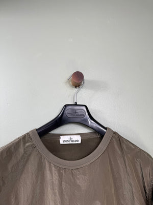 Stone Island Khaki Nylon Metal Jumper