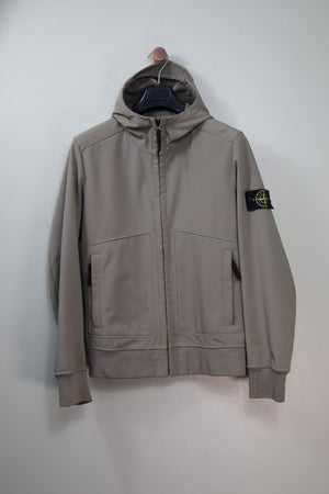 Stone Island Khaki Soft Shell Jacket