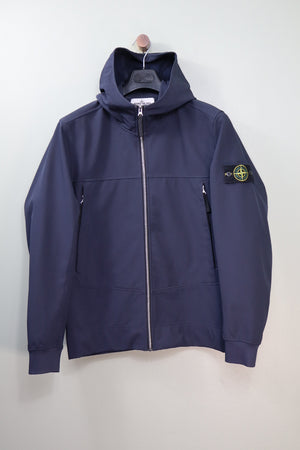 Stone Island Navy Soft Shell Jacket