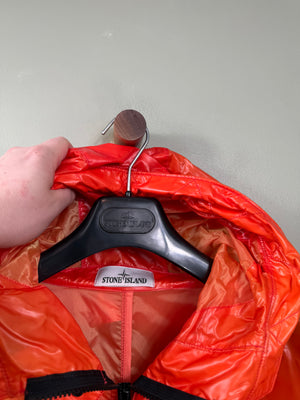 Stone Island Orange Lamy Heat Reactive Jacket
