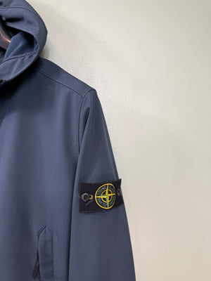 Stone Island Deep Blue Soft Shell Jacket