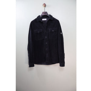 Stone Island Black Corduroy Overshirt