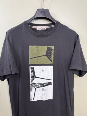 Stone Island Black T-Shirt