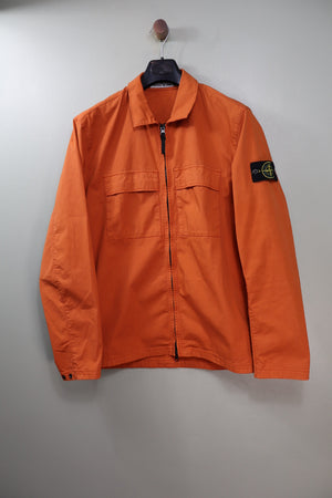Stone Island Orange Overshirt
