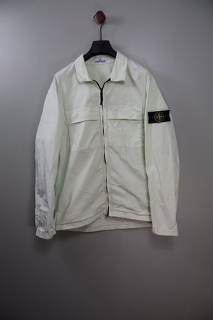 Stone Island Pastel Green Overshirt