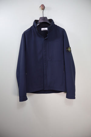 Stone Island Navy Soft Shell Jacket