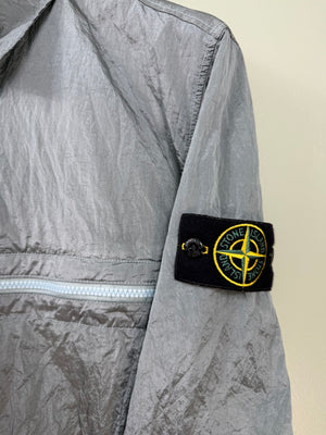 Stone Island Sky Blue Nylon Metal Overshirt